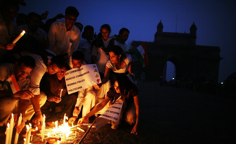 On Monday, the 10th anniversary of the attacks, Mumbai's police force will remember its officers — who were killed in the attacks — in a ceremony. Relatives of the victims will also lay wreaths at a police memorial honouring the dead. Getty Images On Monday, the 10th anniversary of the attacks, Mumbai's police force will remember its officers — who were killed in the attacks — in a ceremony. Relatives of the victims will also lay wreaths at a police memorial honouring the dead. Getty Images